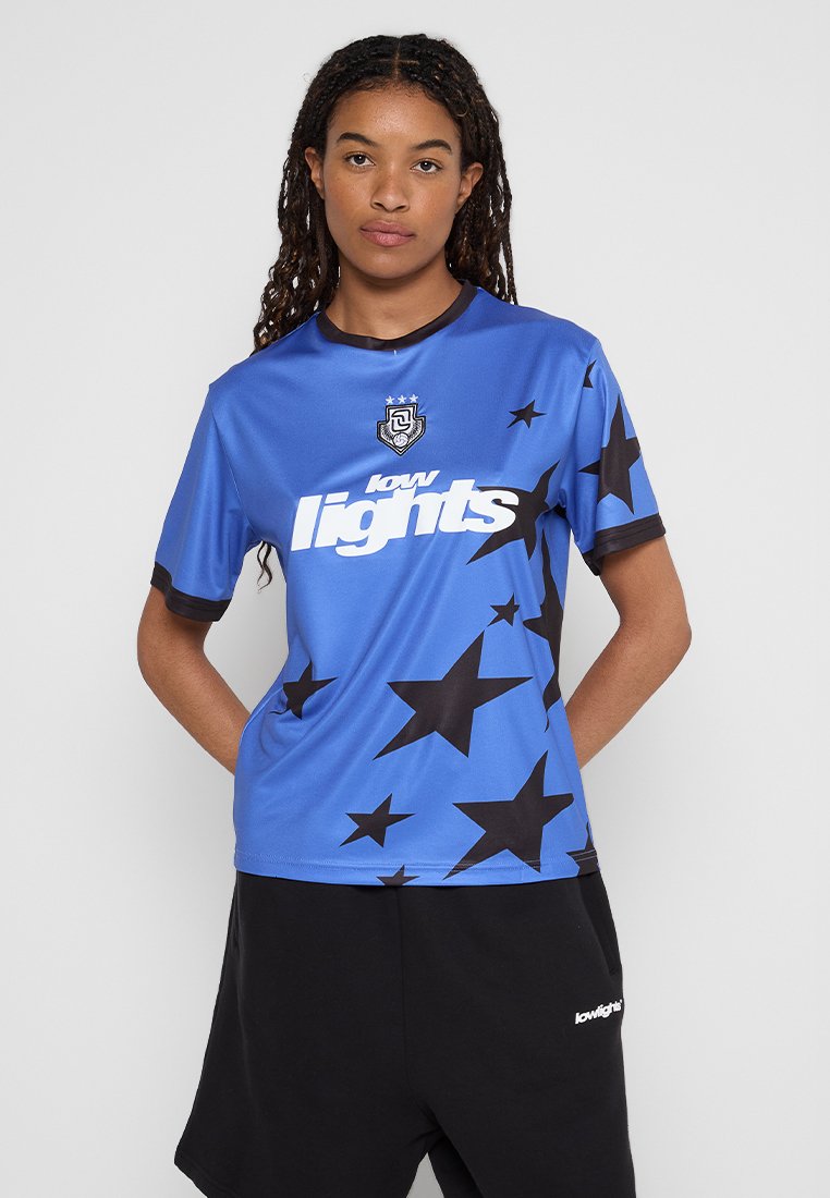 LOW LIGHTS STUDIOS® T-shirt print blauw
