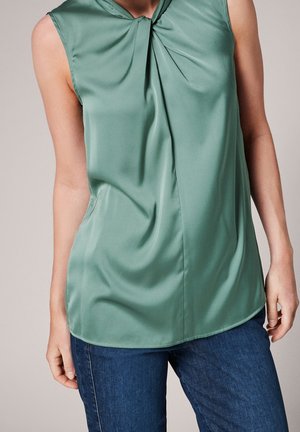 Blouse - turquoise