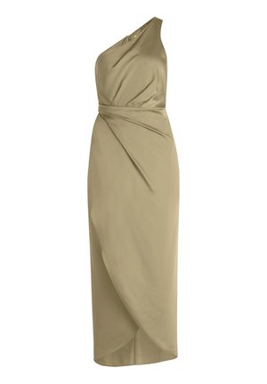 Vera Mont, VERA MONT ABENDKLEID MIT RAFFUNG - Robe de cocktail - herb green