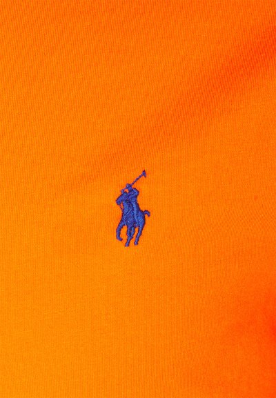 Polo Ralph Lauren CUSTOM SLIM FIT JERSEY CREWNECK T-SHIRT - T-shirt básica - sailing orange