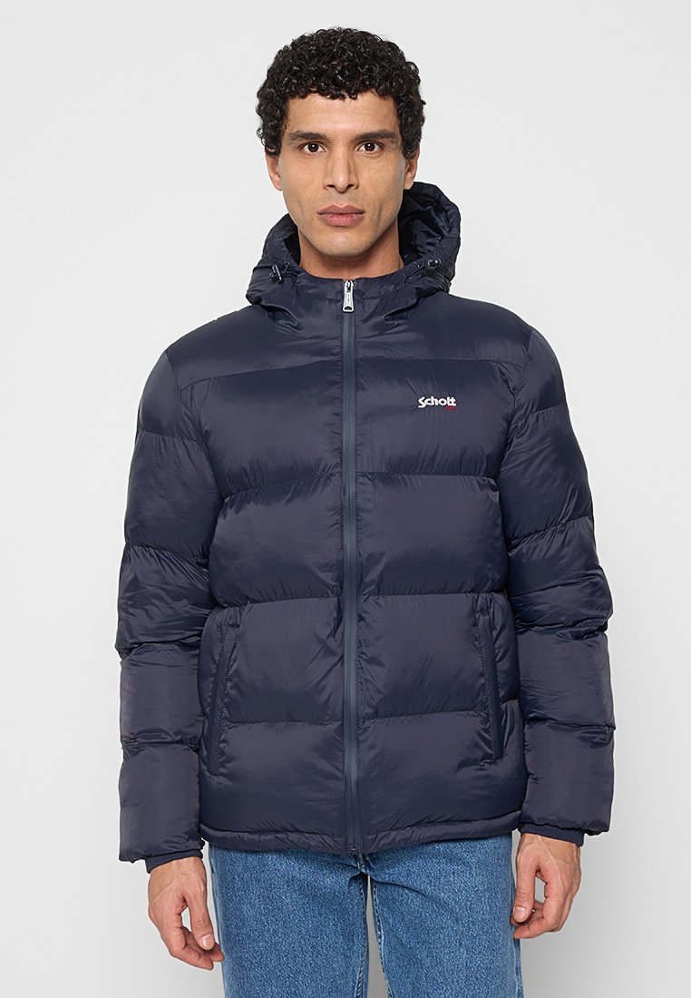 Schott Winterjas donkerblauw