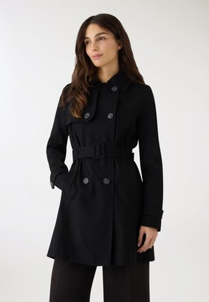 DOPPIOPETTO CINTURA - Trench - nero