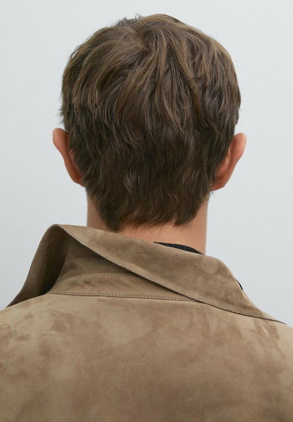 Leather jacket - sand3