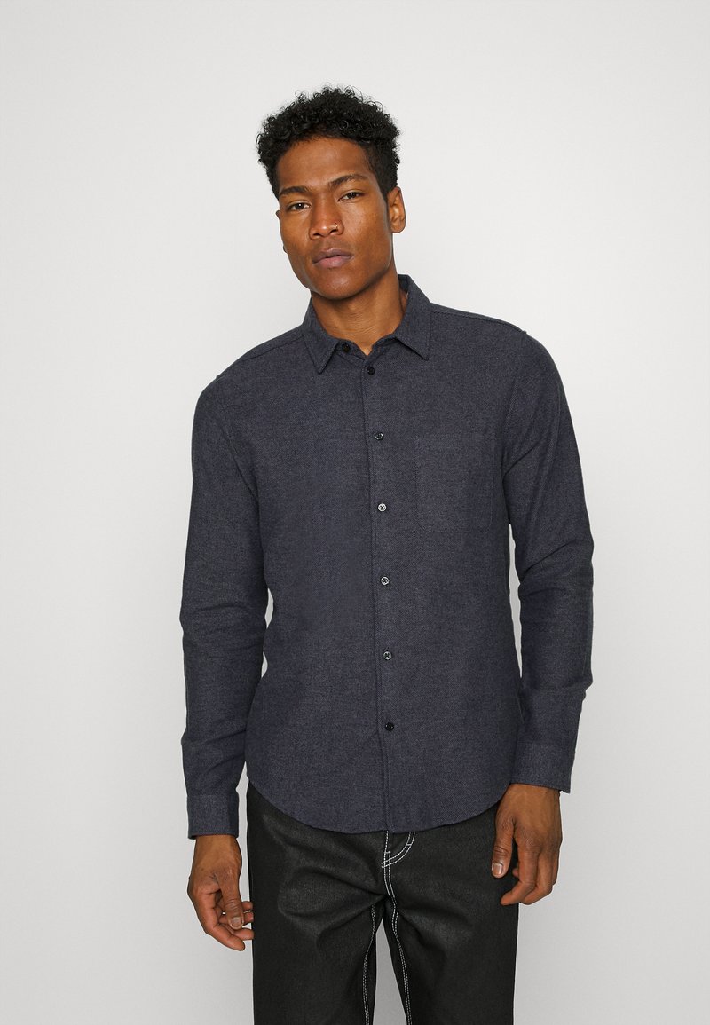 Samsøe Samsøe LIAM - Camisa - dark grey melange