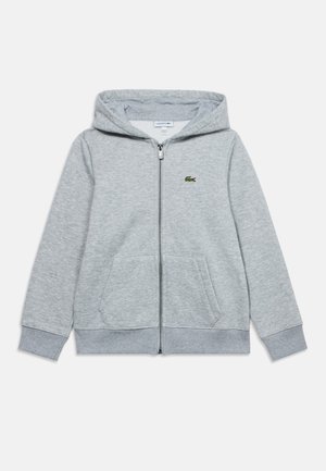 Lacoste, CORE FULLZIP HOODIE UNISEX - Sweatjakke - argent chine heather