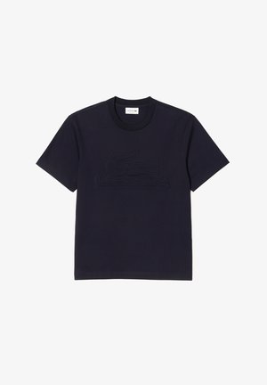 Lacoste Camiseta estampada - bleu marine hde