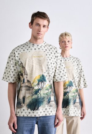 UNISEX - Print T-shirt - off-white