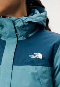 The North Face ANTORA JACKET - Hardshell-jakke - algae blue/midnight petrol