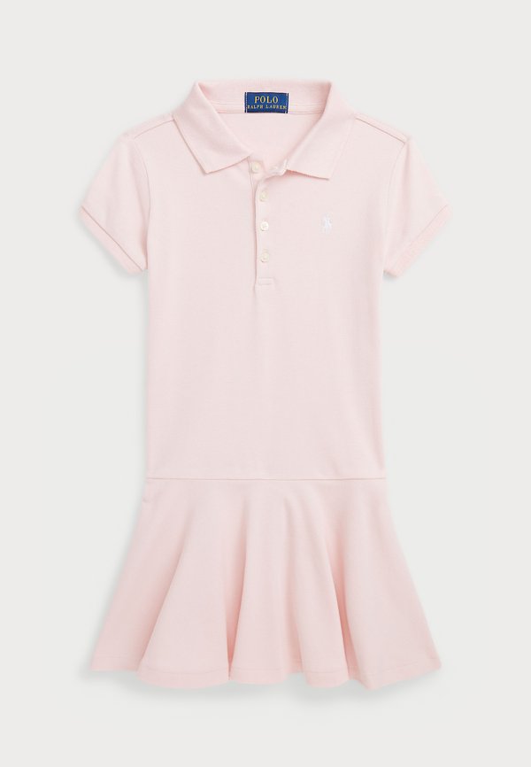 STRETCH MESH POLO DRESS - Day dress2