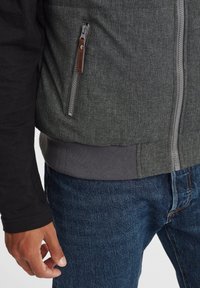 INDICODE JEANS IDLECTER - Weste - charcoal mix