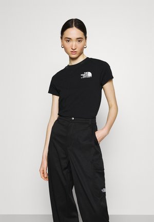 COORDINATES TEE - Printtipaita - black