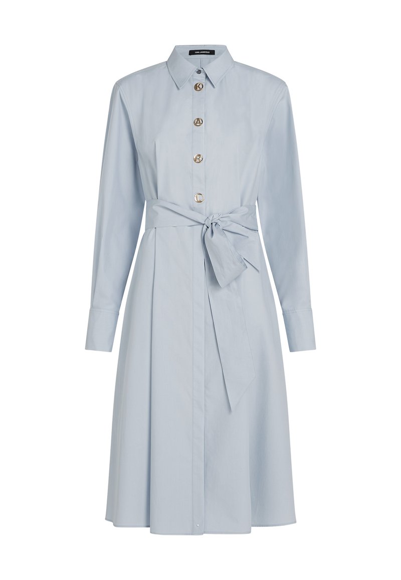 KARL LAGERFELD KARL DAILY SHIRT DRESS - Shirt dress - kentucky blue ...