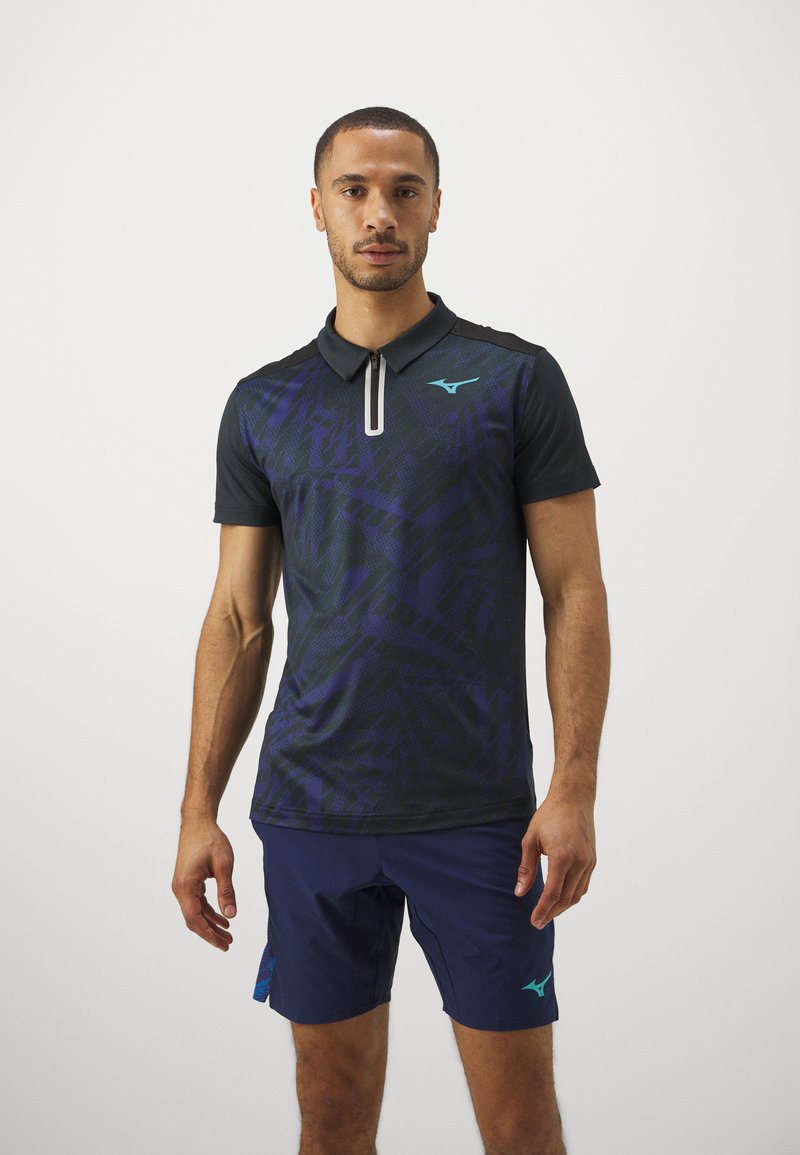 Mizuno MUGEN SHADOW - Polo marškinėliai - black