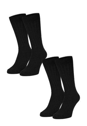 2 PAAR ALPAKA - Socken - schwarz