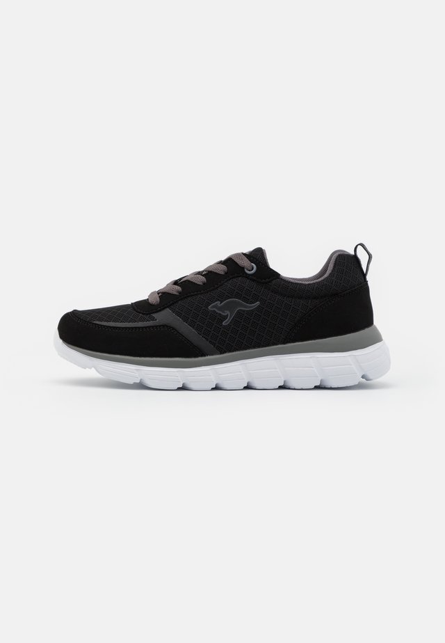 KR MILD - Sneaker low - jet black/steel grey