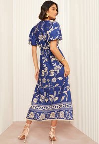 Friends Like These REGULAR FIT - PUFF SLEEVE MIDI - Freizeitkleid - blue