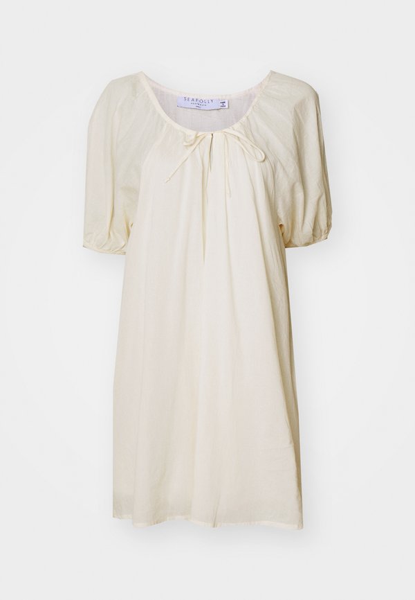 MINI BABYDOLL DRESS - Beach accessory - ecru2