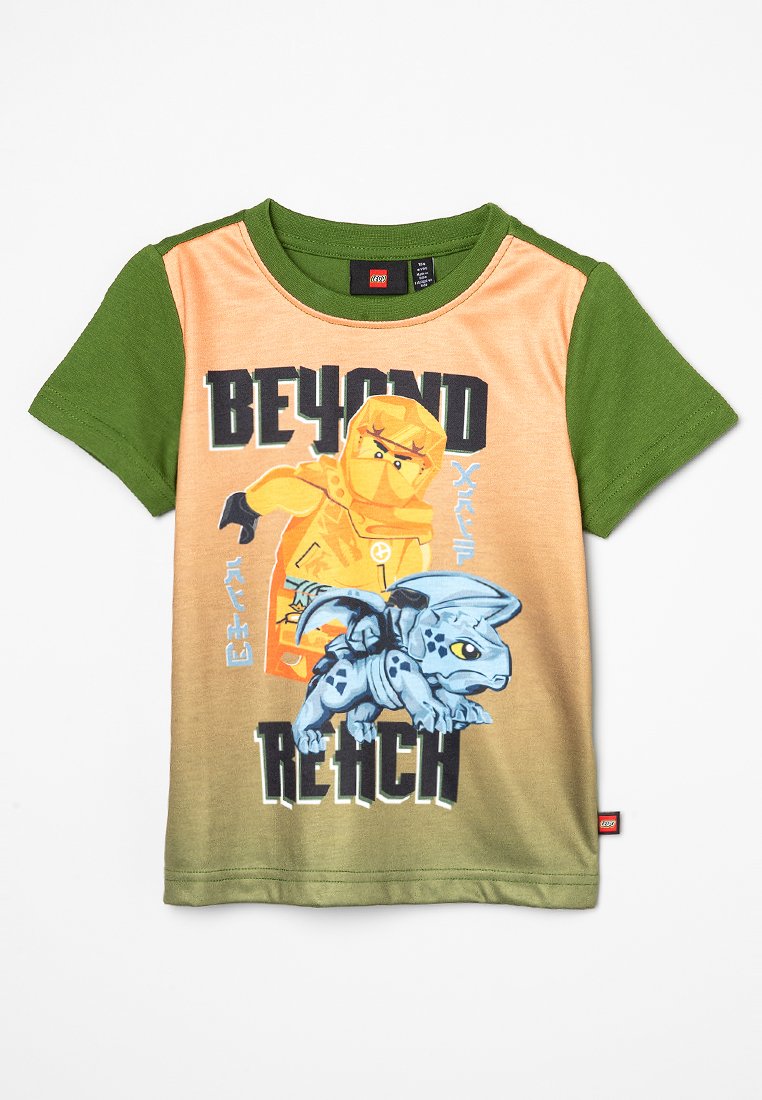 LEGO® kidswear T-shirt print lichtgroen
