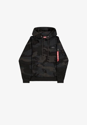 Alpha Industries, Felpa con cappuccio - black