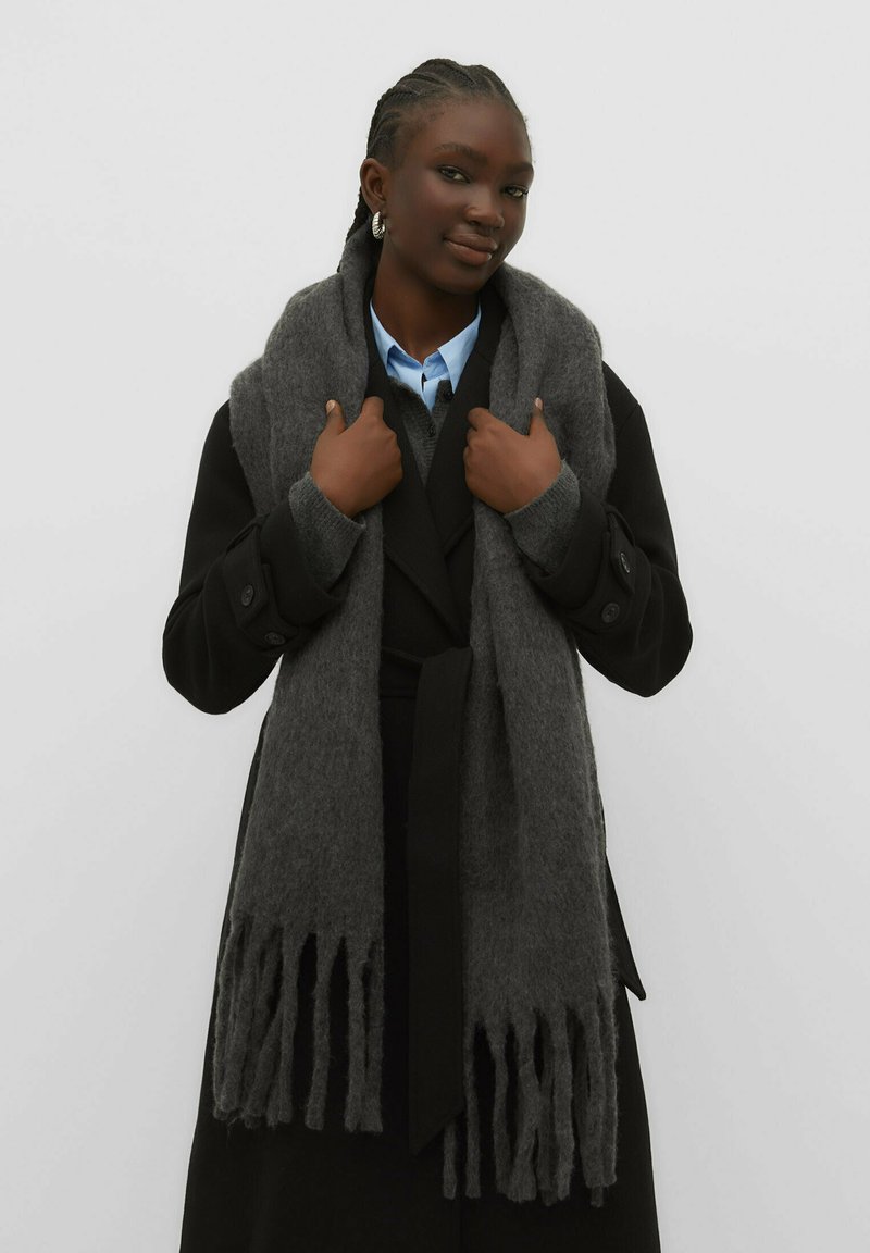 Stradivarius PLAIN - Šal - dark grey