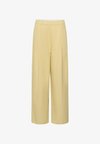 SLBELISMA - Pantalon classique - reed yellow
