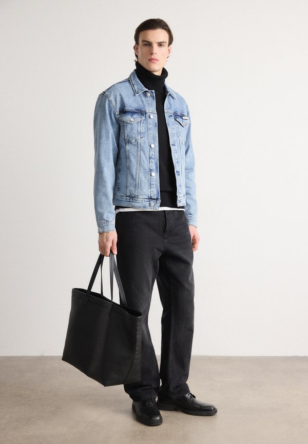 SLIM JACKET - Denim jacket - denim light3