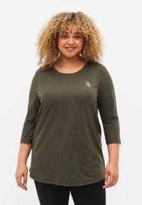 Active by Zizzi WORKOUT  - Langarmshirt - chimera