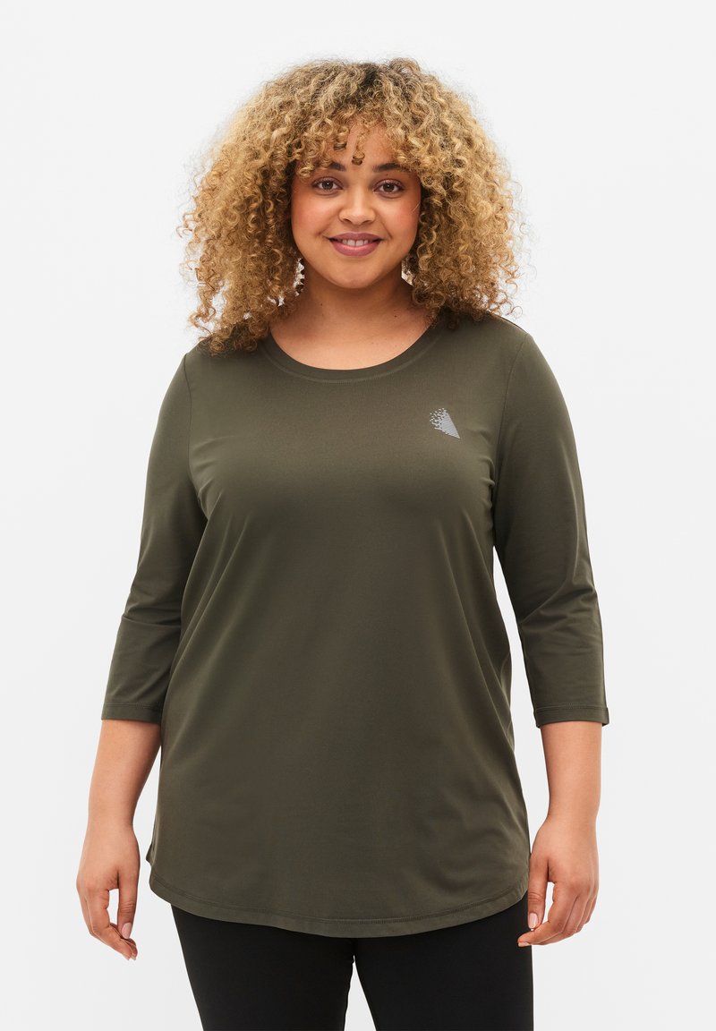 Active by Zizzi WORKOUT  - Langarmshirt - chimera