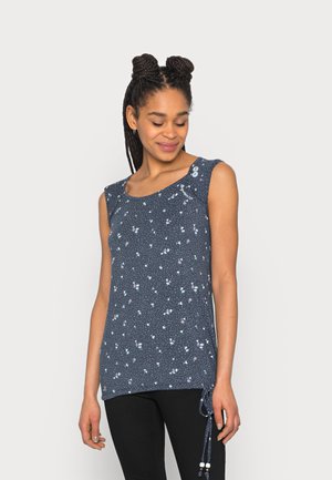 MIKE - T-shirt estampada - navy