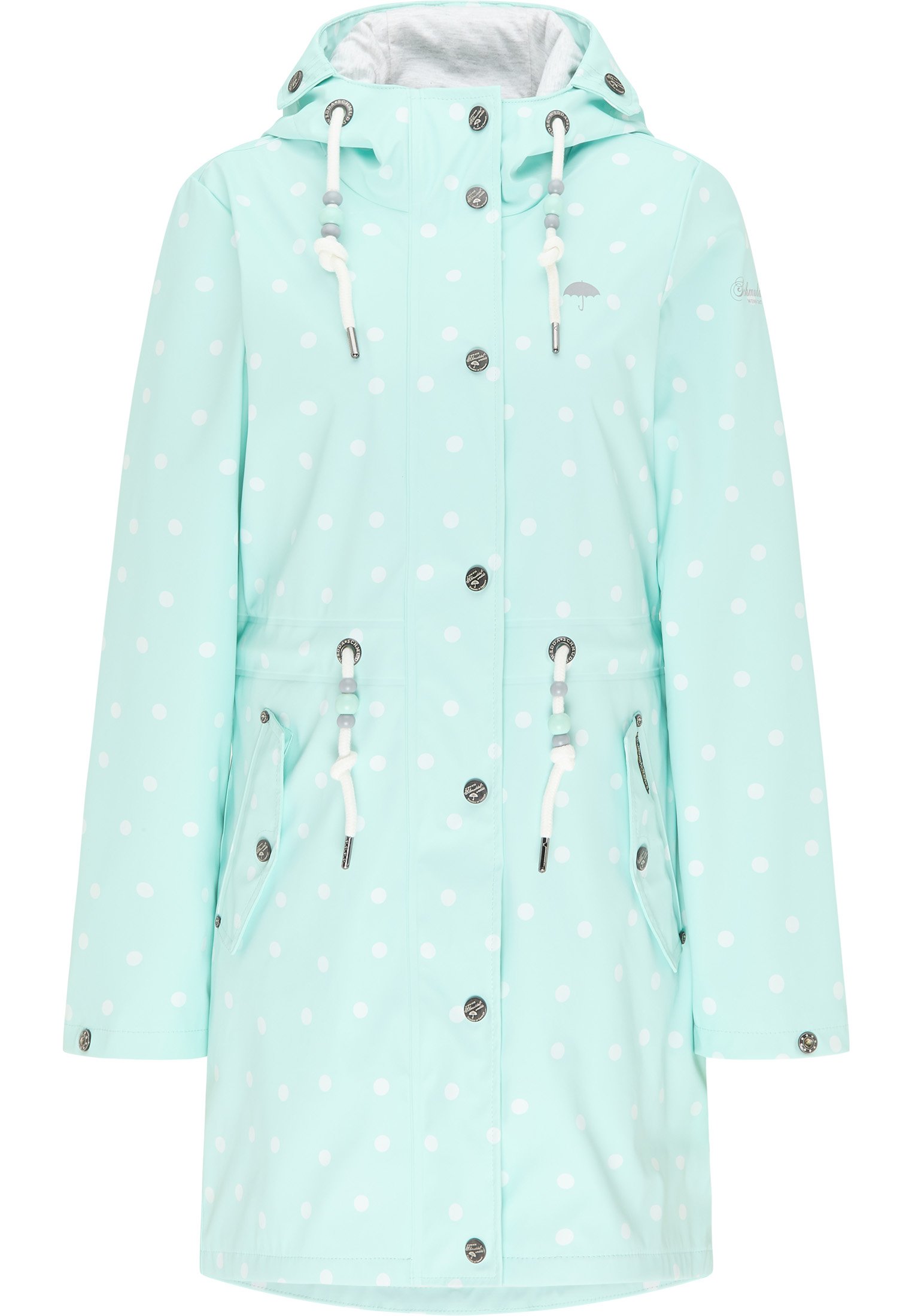 Schmuddelwedda SCHMUDDELWEDDA VIRITA - Regenjas - pastellmint aop/groen -  Zalando.nl