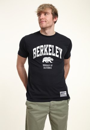 BERKELEY UNIVERSITY BEAR - T-shirt con stampa - navy blue