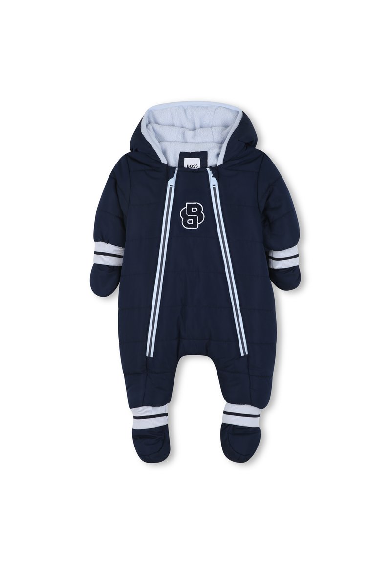 BOSS Kidswear NEWBORN ALL IN ONE - Ziemas kombinezons - navy