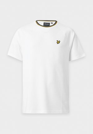 Lyle & Scott, TIPPED TRACK - Βασικό μπλουζάκι - white