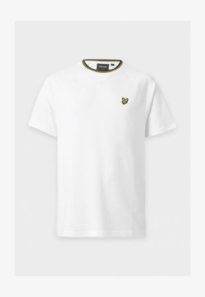 Lyle & Scott, TIPPED TRACK - Βασικό μπλουζάκι - white