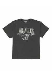 Wrangler LOOSE FIT - T-shirt con stampa - faded black