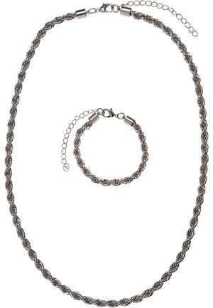 Urban Classics MERCURY LAYERING - Collana - gunmetal/argentato