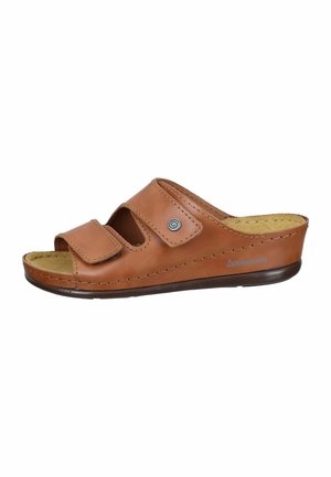 VILLORA  - Mules - cognac