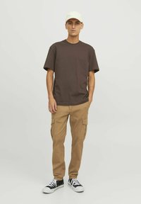 Jack & Jones JJIMARCO JJJOE CUFFED  - Cargo trousers - otter