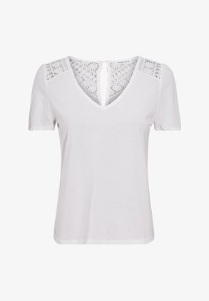 KURZEN ÄRMELN - T-shirt imprimé - ecru