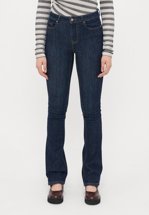 VMFLASH  - Flared jeans - dark blue denim
