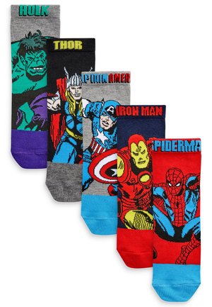 Calze Antiscivolo Spiderman Per Bambini - Confezione Da 2 Paia | Gommati Sotto | Taglia 27-30 - Foto 9