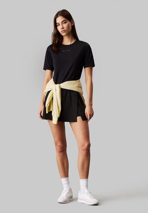 Print T-shirt - black