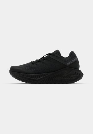 Salomon AERO GLIDE 3 - Trail running shoes - phantom/black