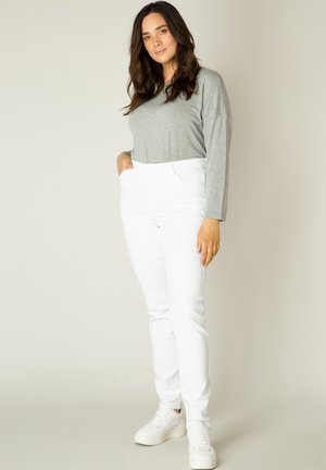 Slim fit jeans - white