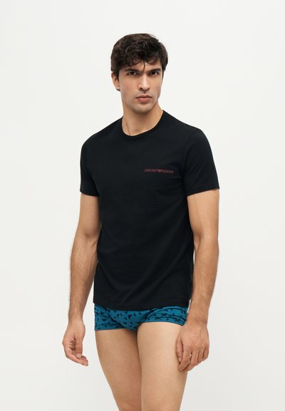 Emporio Armani CREW NECK 2 PACK - Потник - black