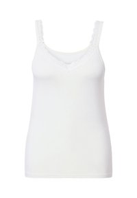 Ulla Popken CAMI - Unterhemd/-shirt - creamy white