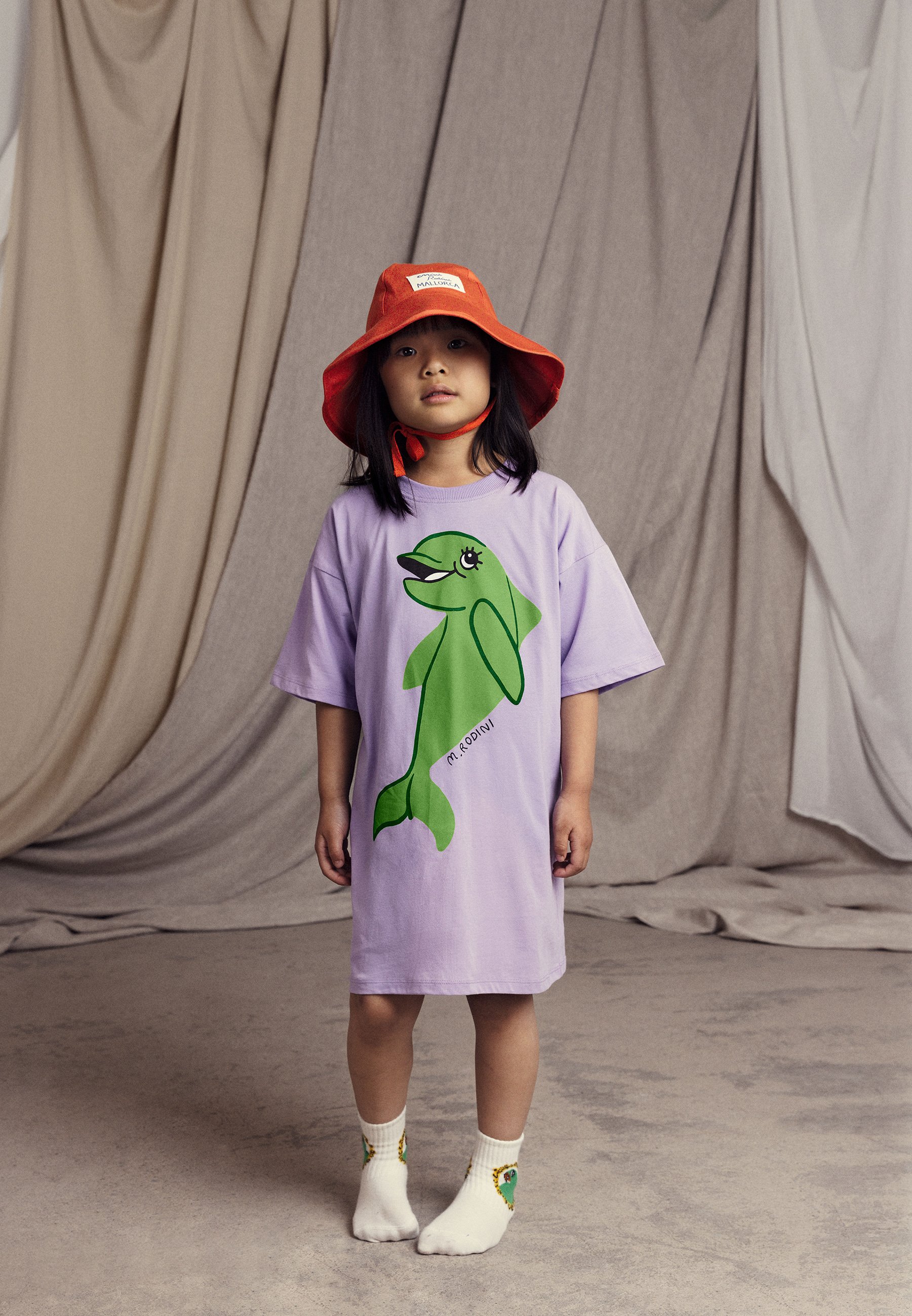 knee length dresses for ladies Buy Mini Rodini White Cat Sp Dress
