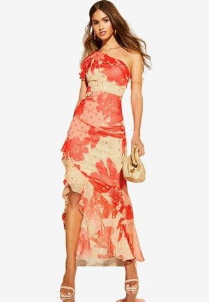 Lipsy ONE SHOULDER  - Maxi šaty - red