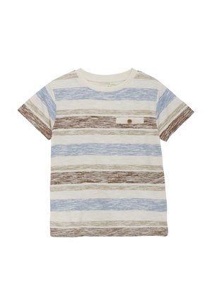 STRIPE - Camiseta estampada - eggnog