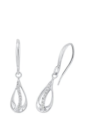 FÜR DAMEN AUS SILBER 925 RHODINIERT - Oorbellen - silberfarben